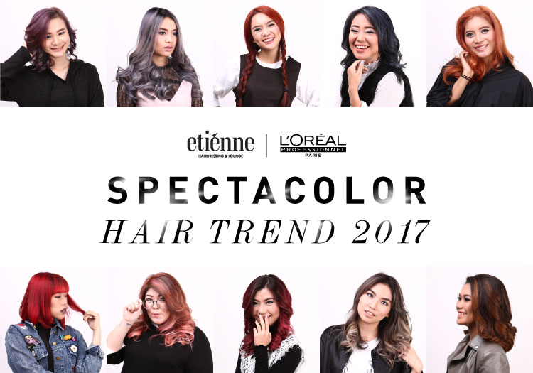 ETIENNE Spectacolor Hair Trend 2017
